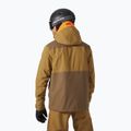 Helly Hansen Powdreamer 2.0 men's ski jacket sepia 2