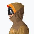 Helly Hansen Powdreamer 2.0 men's ski jacket sepia 3