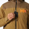 Helly Hansen Powdreamer 2.0 men's ski jacket sepia 4