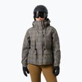 Women's ski jacket Helly Hansen Nora Insulated 2.0 pebble broxburn plaid aop