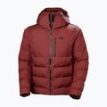 Helly Hansen men's ski jacket Kvitfjell Race Puffy mars red 9