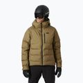 Helly Hansen men's ski jacket Kvitfjell Race Puffy sepia