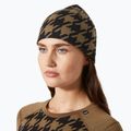 Helly Hansen Lifa Merino winter cap sepia houndstooth aop 2