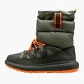 Helly Hansen men's Monarch utility green/orange snow boots 9