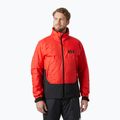 Helly Hansen Aegir midlayer alert red sailing jacket