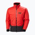 Helly Hansen Aegir midlayer alert red sailing jacket 8
