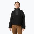 Helly Hansen women's Imperial Pile Zip sweatshirt black