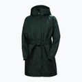 Women's insulated coat Helly Hansen Classic Insulated Trench dark jungle 5