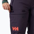 Women's ski trousers Helly Hansen Switch Cargo 2.0 black grape 4