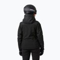 Women's ski jacket Helly Hansen Valdisere 3.0 black embossed stripes 2