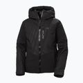 Women's ski jacket Helly Hansen Valdisere 3.0 black embossed stripes 10