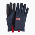 Helly Hansen Hardface Fleece Touch navy trekking gloves