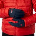 Helly Hansen Hardface Fleece Touch navy trekking gloves 3