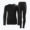 Helly Hansen JR Lifa Merino Midweight children's thermal underwear set black