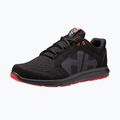 Men's shoes Helly Hansen Ahiga V4 Hydropower off black/alert red 3