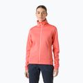 Women's sailing sweatshirt Helly Hansen Crew Fleece sunset pink