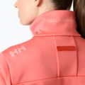 Women's sailing sweatshirt Helly Hansen Crew Fleece sunset pink 4