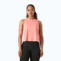 Women's T-shirt Helly Hansen Ocean Cropped Tank Top coral almond