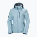 Women's sailing jacket Helly Hansen Crew Hooded 2.0 windy blue 8