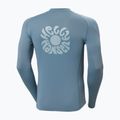 Men's swimming longsleeve Helly Hansen Waterwear Rashguard washed navy 6