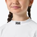 Children's swimming longsleeve Helly Hansen Waterwear Rashguard Jr white 3