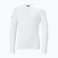 Children's swimming longsleeve Helly Hansen Waterwear Rashguard Jr white 5