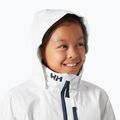 Children's sailing jacket Helly Hansen Crew Midlayer 2.0 white 3