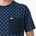 Men's T-shirt Helly Hansen Hudson navy aop 3