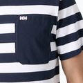 Men's T-shirt Helly Hansen Hudson navy stripe 3