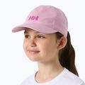 Children's baseball cap Helly Hansen Logo Jr pink lavender 3