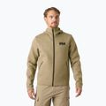 Men's sailing sweatshirt Helly Hansen HP Ocean Full Zip 2.0 sepia melange
