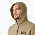 Men's sailing sweatshirt Helly Hansen HP Ocean Full Zip 2.0 sepia melange 3