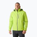 Men's sailing jacket Helly Hansen Crew Hooded Midlayer 2 luminous green