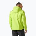 Men's sailing jacket Helly Hansen Crew Hooded Midlayer 2 luminous green 2