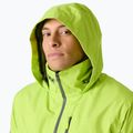 Men's sailing jacket Helly Hansen Crew Hooded Midlayer 2 luminous green 3