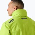 Men's sailing jacket Helly Hansen Crew Hooded Midlayer 2 luminous green 4