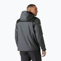 Men's sailing jacket Helly Hansen Crew Hooded Midlayer 2 thunder grey 2