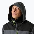 Men's sailing jacket Helly Hansen Crew Hooded Midlayer 2 thunder grey 3