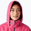 Women's sailing jacket Helly Hansen Crew Hooded Midlayer 2.0 hot pink 3