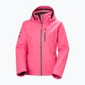 Women's sailing jacket Helly Hansen Crew Hooded Midlayer 2.0 hot pink 8