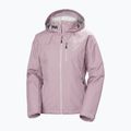 Women's sailing jacket Helly Hansen Crew Hooded Pile purple clay 8