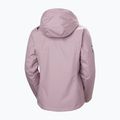 Women's sailing jacket Helly Hansen Crew Hooded Pile purple clay 9