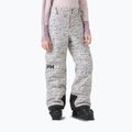 Children's ski trousers Helly Hansen Diamond purple clay aop