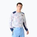 Men's thermal sweatshirt Helly Hansen Lifa Active white slope map aop