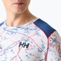 Men's thermal sweatshirt Helly Hansen Lifa Active white slope map aop 3