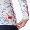 Women's thermal sweatshirt Helly Hansen Lifa Active white slope map aop 4