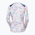 Women's thermal sweatshirt Helly Hansen Lifa Active white slope map aop 6