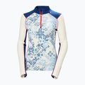 Women's thermal sweatshirt Helly Hansen Lifa Merino Midweight Gra 1/2 Zip bright blue new nordic aop 5