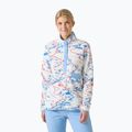 Women's fleece sweatshirt Helly Hansen Maridalen Printed Fleece white slope map aop