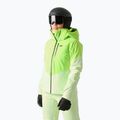 Women's ski jacket Helly Hansen Alphelia luminous green